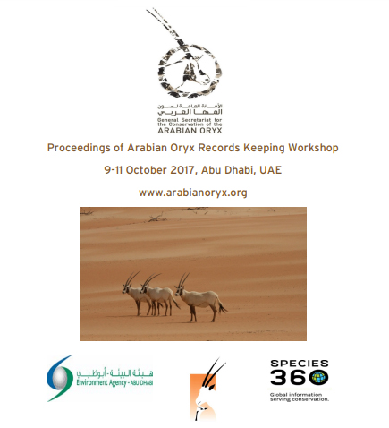 Proceedings Arabian Oryx Recorks Keeping Workshop